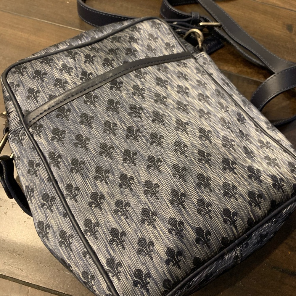 PATRICK COX Crossbody Navy Blue Gray Bag